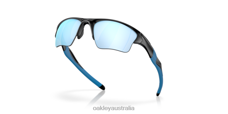 Half Jacket 2.0 XL Prizm Deep Water Polarized Lenses, Matte Black Frame Oakley2ZJX418