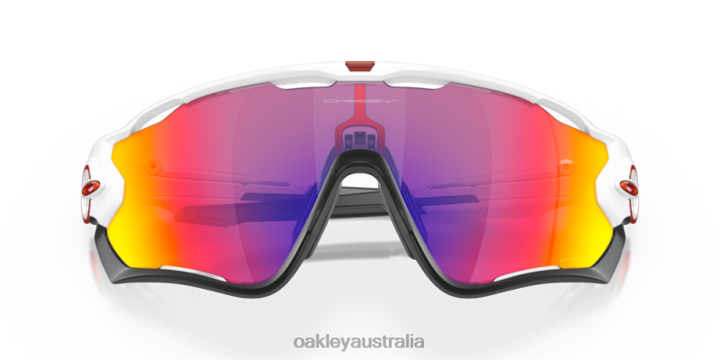Jawbreaker Prizm Road Lenses, Polished White Frame Oakley2ZJX399
