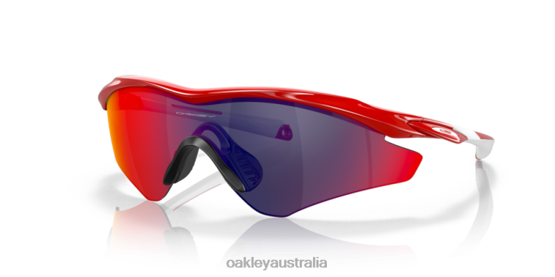 M2 Frame Positive Red Iridium Lenses, Redline Frame Oakley2ZJX734