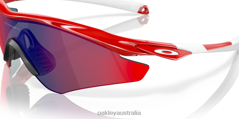 M2 Frame Positive Red Iridium Lenses, Redline Frame Oakley2ZJX734