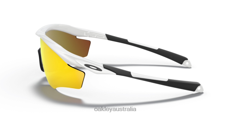 M2 Frame XL Fire Iridium Lenses, Polished White Frame Oakley2ZJX175