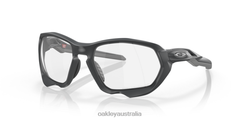Plazma Clear To Black Iridium Photochromic Lenses, Matte Carbon Frame Oakley2ZJX262