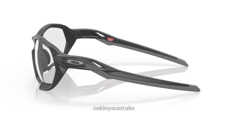Plazma Clear To Black Iridium Photochromic Lenses, Matte Carbon Frame Oakley2ZJX262