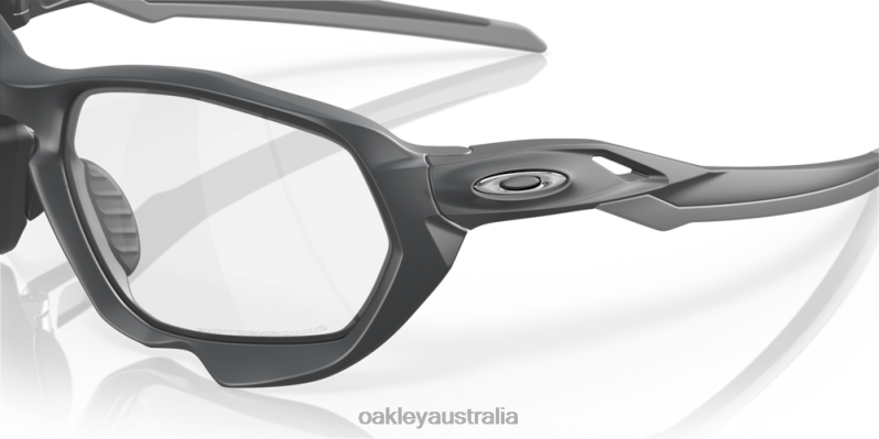 Plazma Clear To Black Iridium Photochromic Lenses, Matte Carbon Frame Oakley2ZJX262