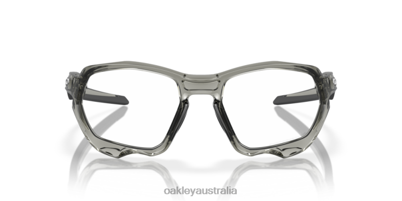 Plazma (Low Bridge Fit) Clear To Black Iridium Photochromic Lenses, Grey Ink Frame Oakley2ZJX585