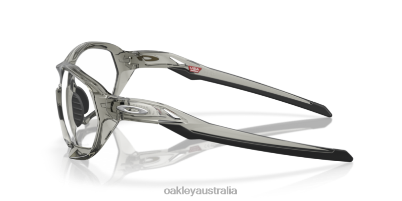Plazma (Low Bridge Fit) Clear To Black Iridium Photochromic Lenses, Grey Ink Frame Oakley2ZJX585