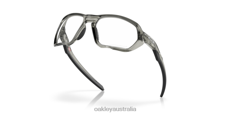 Plazma (Low Bridge Fit) Clear To Black Iridium Photochromic Lenses, Grey Ink Frame Oakley2ZJX585