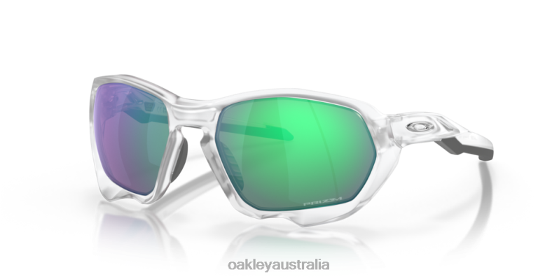 Plazma (Low Bridge Fit) Prizm Road Jade Lenses, Matte Clear Frame Oakley2ZJX591
