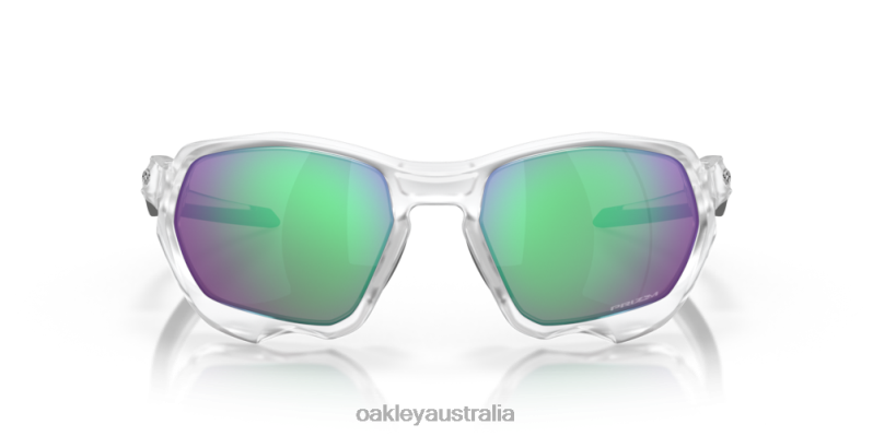 Plazma (Low Bridge Fit) Prizm Road Jade Lenses, Matte Clear Frame Oakley2ZJX591