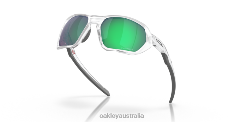 Plazma (Low Bridge Fit) Prizm Road Jade Lenses, Matte Clear Frame Oakley2ZJX591