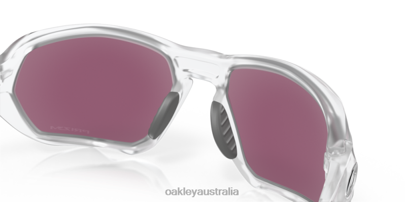 Plazma (Low Bridge Fit) Prizm Road Jade Lenses, Matte Clear Frame Oakley2ZJX591