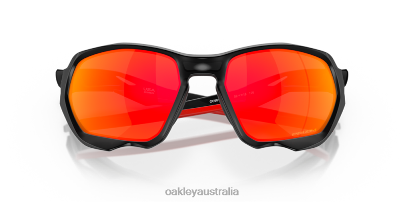 Plazma (Low Bridge Fit) Prizm Ruby Lenses, Matte Black Ink Frame Oakley2ZJX590