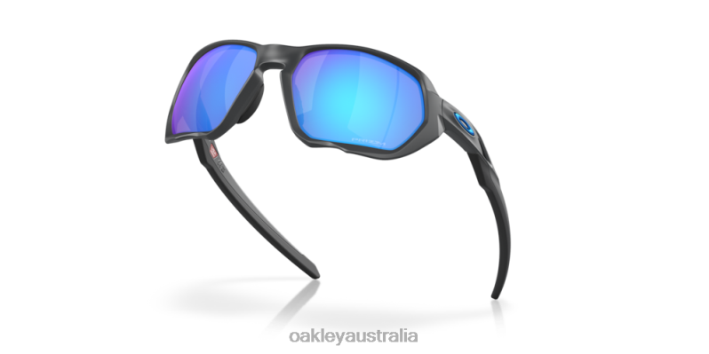 Plazma (Low Bridge Fit) Prizm Sapphire Lenses, Matte Carbon Frame Oakley2ZJX587