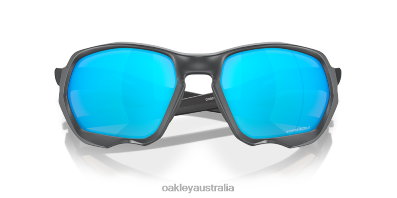 Plazma (Low Bridge Fit) Prizm Sapphire Lenses, Matte Carbon Frame Oakley2ZJX587