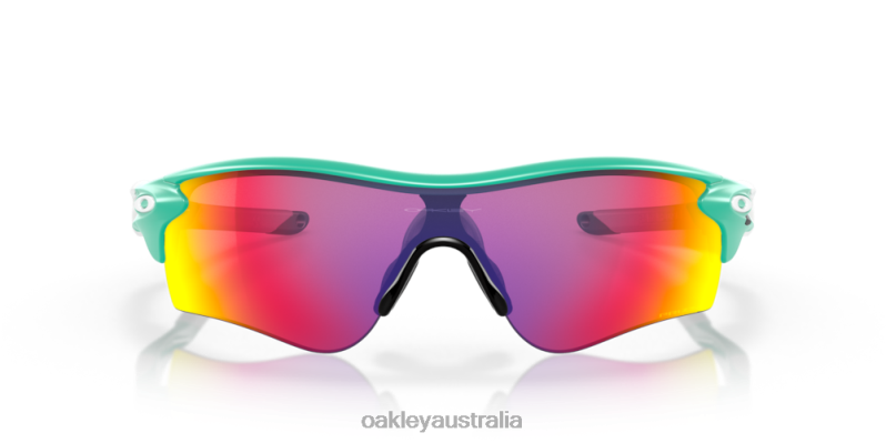 RadarLock Path (Low Bridge Fit) Heritage Colors Collection Prizm Road Lenses, Matte Celeste Frame Oakley2ZJX722