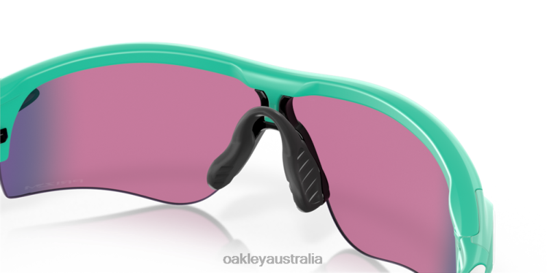 RadarLock Path (Low Bridge Fit) Heritage Colors Collection Prizm Road Lenses, Matte Celeste Frame Oakley2ZJX722