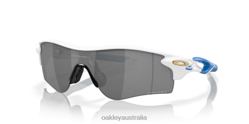RadarLock Path (Low Bridge Fit) Prizm Black Lenses, Polished White Frame Oakley2ZJX709