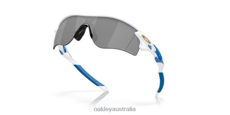 RadarLock Path (Low Bridge Fit) Prizm Black Lenses, Polished White Frame Oakley2ZJX709