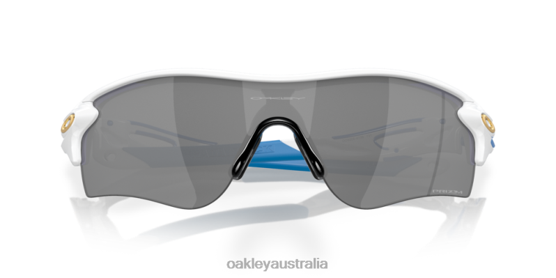RadarLock Path (Low Bridge Fit) Prizm Black Lenses, Polished White Frame Oakley2ZJX709