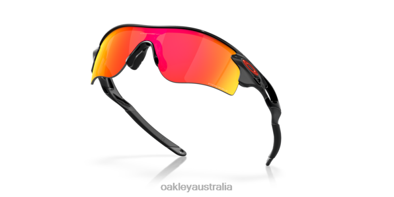 RadarLock Path (Low Bridge Fit) Prizm Ruby Lenses, Matte Black Ink Frame Oakley2ZJX706