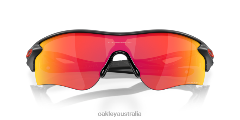 RadarLock Path (Low Bridge Fit) Prizm Ruby Lenses, Matte Black Ink Frame Oakley2ZJX706