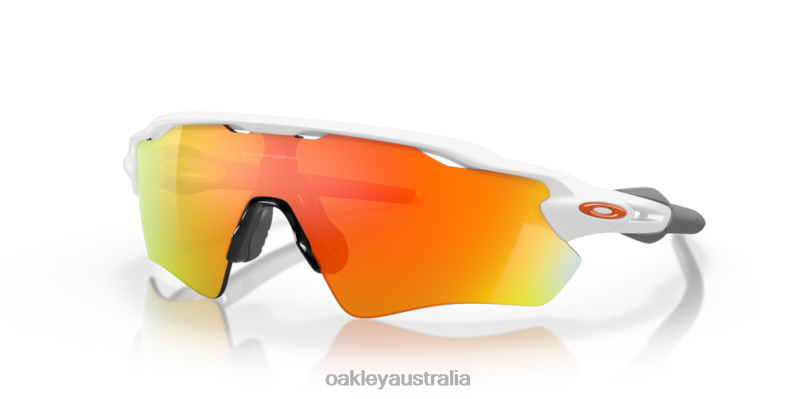 Radar EV Path Fire Iridium Lenses, Polished White Frame Oakley2ZJX26