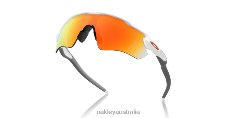 Radar EV Path Fire Iridium Lenses, Polished White Frame Oakley2ZJX26