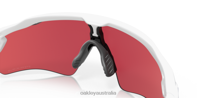 Radar EV Path Prizm Snow Sapphire Lenses, Polished White Frame Oakley2ZJX29