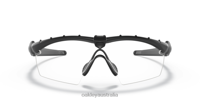 SI M Frame 2.0 PPE Industrial Clear Lenses, Matte Black Frame Oakley2ZJX599