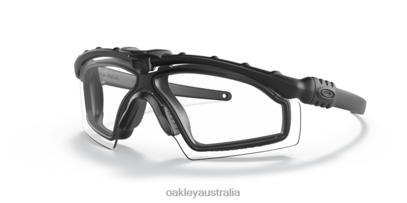 SI M Frame 3.0 with Gasket PPE Clear Lenses, Black Frame Oakley2ZJX678