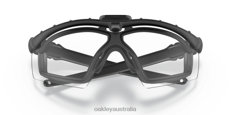 SI M Frame 3.0 with Gasket PPE Clear Lenses, Black Frame Oakley2ZJX678