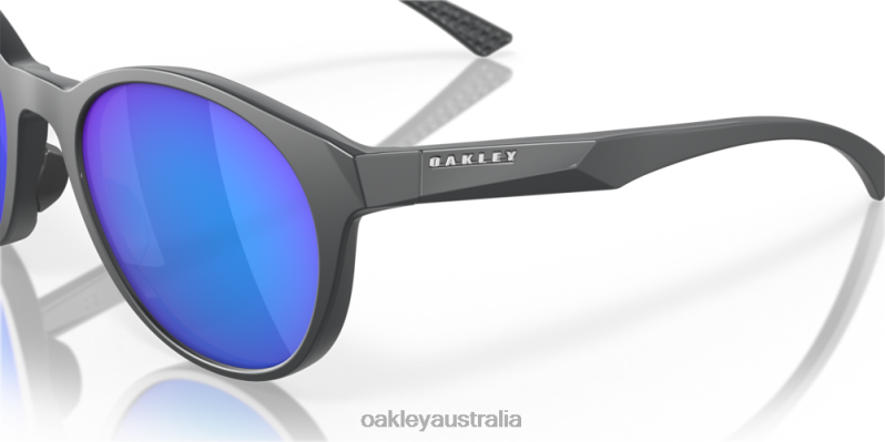 Spindrift Prizm Sapphire Polarized Lenses, Matte Carbon Frame Oakley2ZJX1087