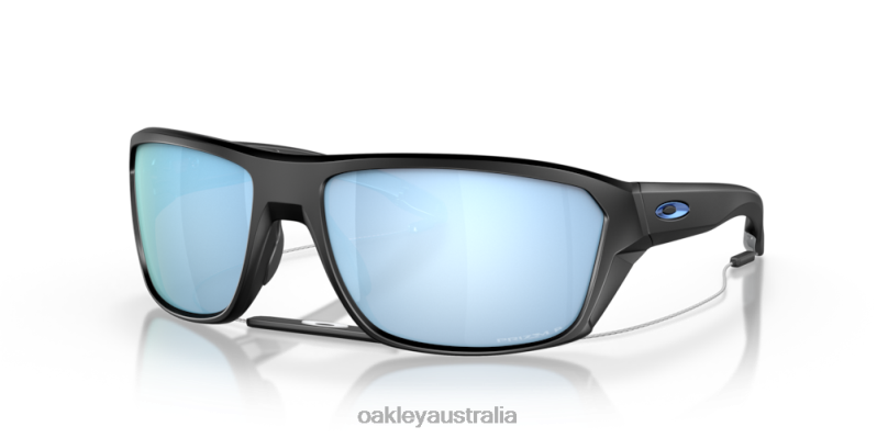Split Shot Prizm Deep Water Polarized Lenses, Matte Black Frame Oakley2ZJX299 - Click Image to Close