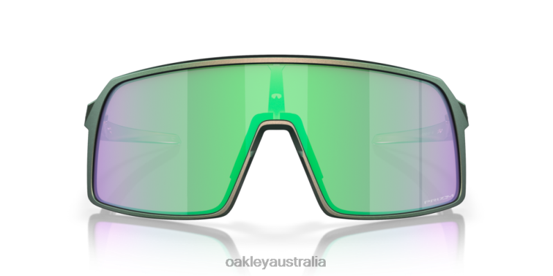 Sutro Discover Collection Prizm Road Jade Lenses, Matte Silver Green Colorshift Frame Oakley2ZJX245