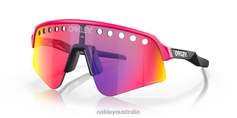 Sutro Lite Sweep (Vented) Prizm Road Lenses, Pink Frame Oakley2ZJX234