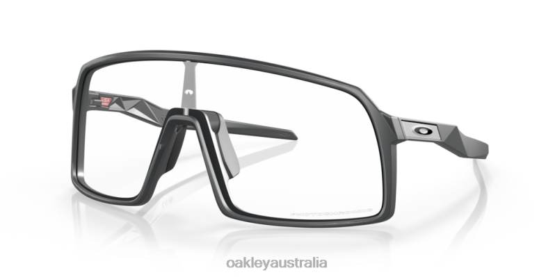 Sutro (Low Bridge Fit) Clear To Black Iridium Photochromic Lenses, Matte Carbon Frame Oakley2ZJX475 - Click Image to Close