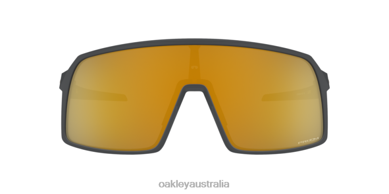 Sutro (Low Bridge Fit) Prizm 24K Lenses, Matte Carbon Frame Oakley2ZJX471