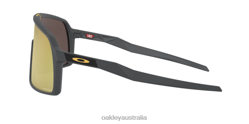 Sutro (Low Bridge Fit) Prizm 24K Lenses, Matte Carbon Frame Oakley2ZJX471