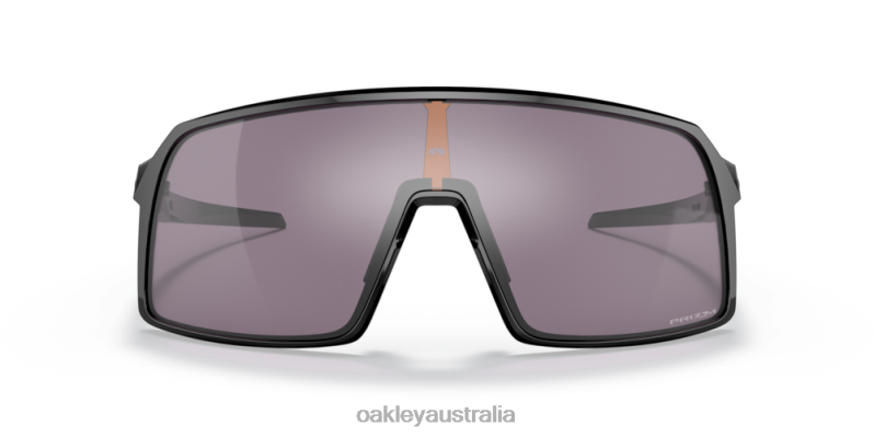 Sutro (Low Bridge Fit) Prizm Grey Lenses, Polished Black Frame Oakley2ZJX474