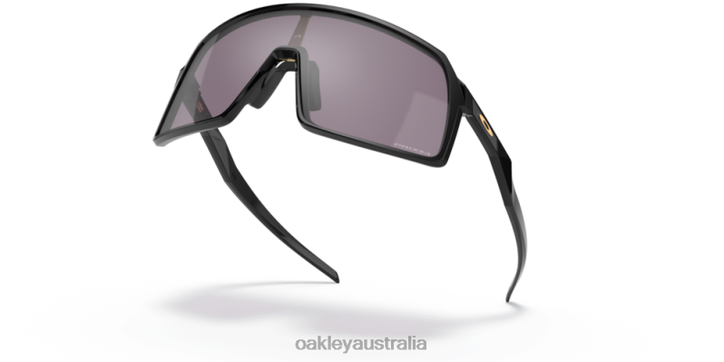Sutro (Low Bridge Fit) Prizm Grey Lenses, Polished Black Frame Oakley2ZJX474