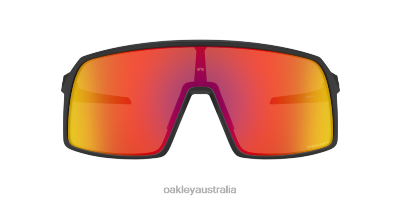 Sutro (Low Bridge Fit) Prizm Ruby Lenses, Matte Black Frame Oakley2ZJX473