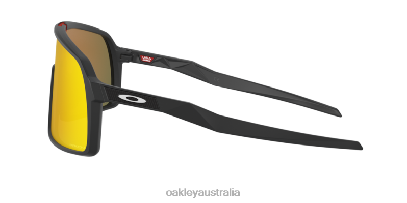 Sutro (Low Bridge Fit) Prizm Ruby Lenses, Matte Black Frame Oakley2ZJX473