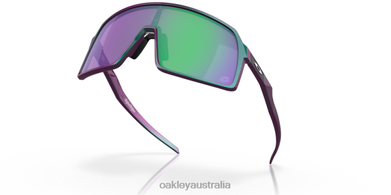 Sutro Troy Lee Designs Series Prizm Jade Lenses, Troy Lee Designs Matte Purple Green Shift Frame Oakley2ZJX928