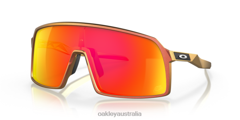 Sutro Troy Lee Designs Series Prizm Ruby Lenses, Troy Lee Designs Red Gold Shift Frame Oakley2ZJX929 - Click Image to Close