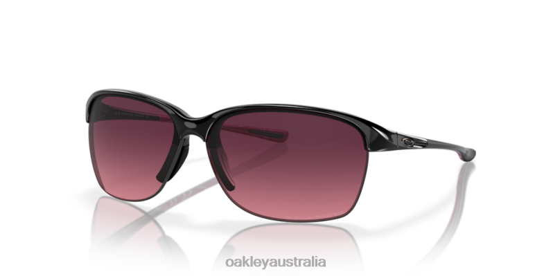 Unstoppable Rose Gradient Polarized Lenses, Polished Black Frame Oakley2ZJX695 - Click Image to Close